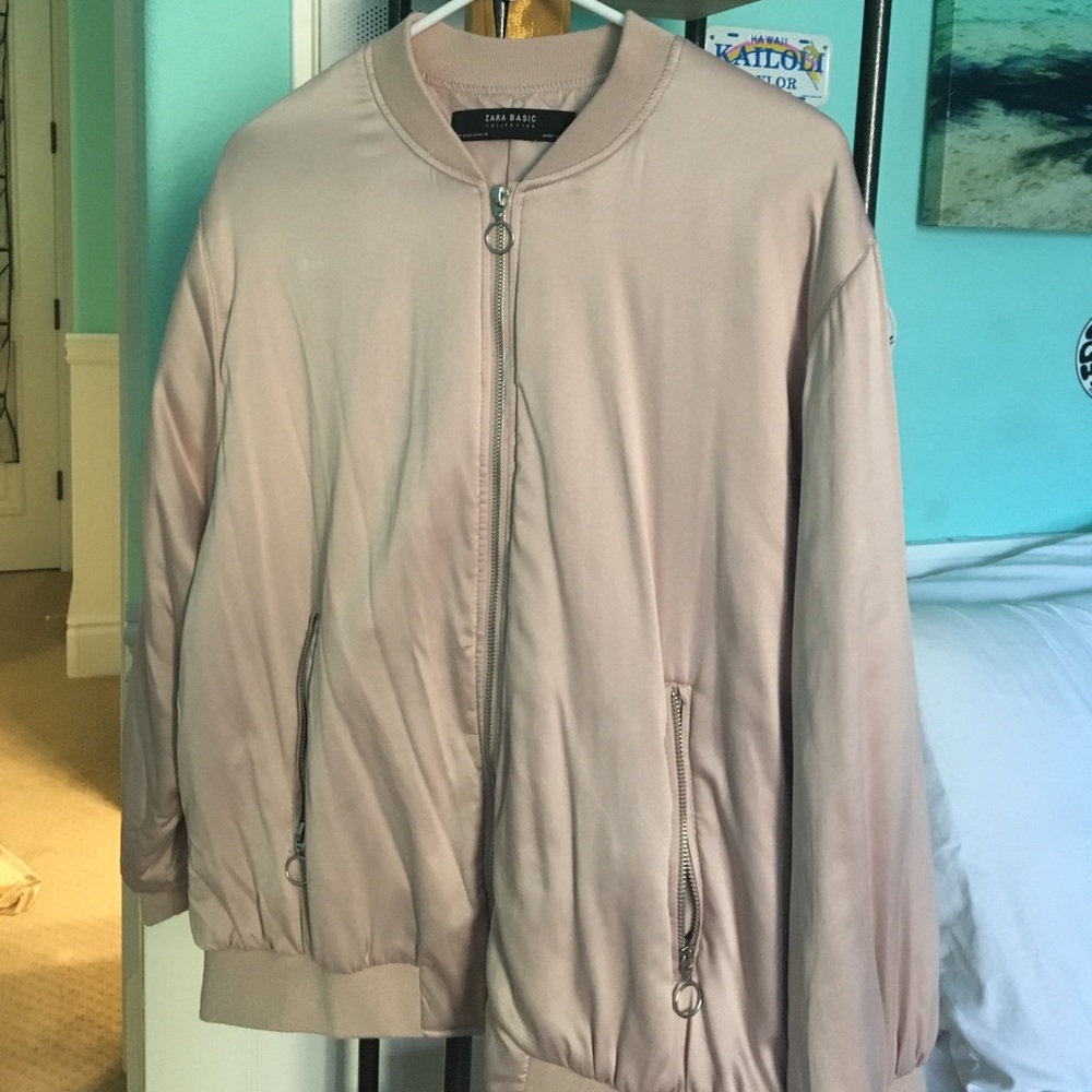 Light pink puffer